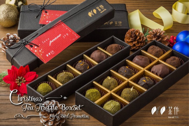 Tea Chocolate Truffle Gift Box